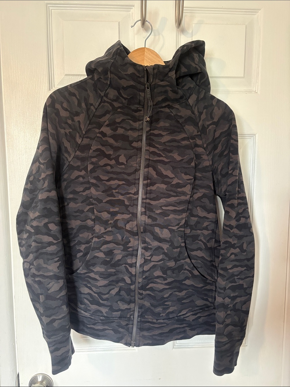 Lululemon Hoodie Zip Jacket - Black Camo